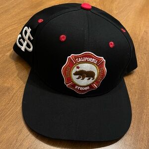 San Jose Giants California fire benefit snapback cap
